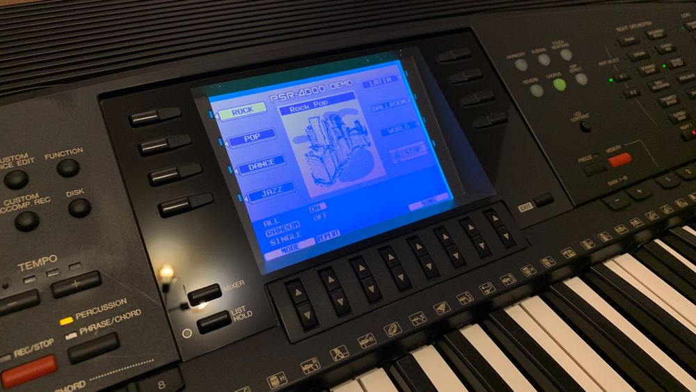 Yamaha PSR-4000 61 clape orga Profesionala claviatura sunet portatone