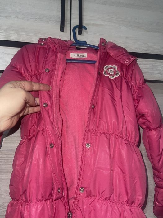 Продается комбинизон зимний с начесом 12 м.  80 см