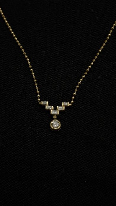 Colier cu diamante naturale