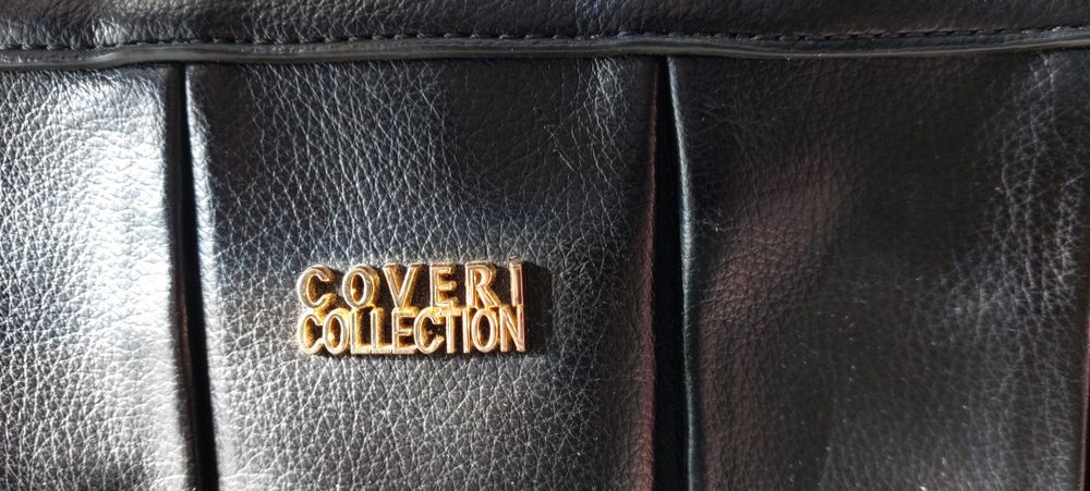 Geantă damă neagră elegantă,Coveri Colection stare foarte bună