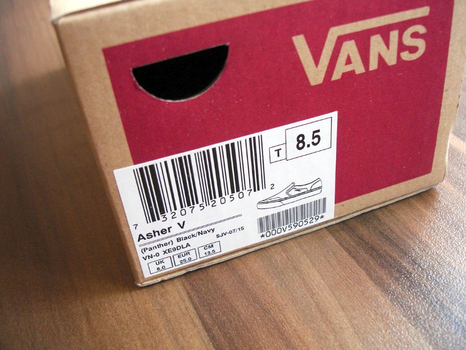 Vans - високачествени детски маратонки кецове