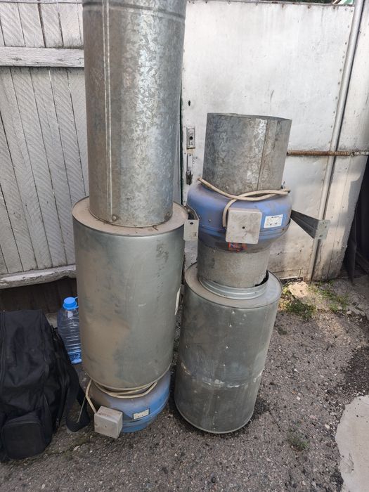 Вытяжной вентилятор VENTS канальный D250 мм 194Вт, ВКМ 250