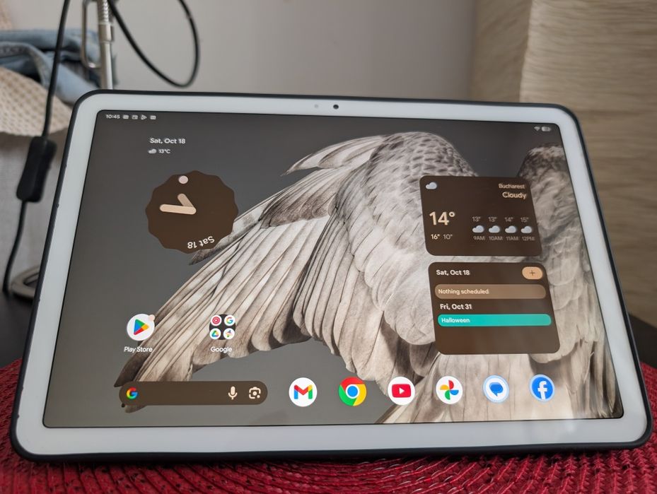 Google Pixel Tablet 8Gb / 256Gb 10.95"  impecabila + husa