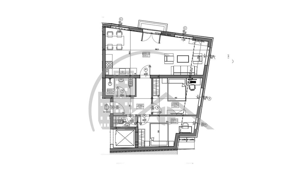 Продава се Тристаен апартамент в Варна, Аспарухово - 96 кв.м за 950 €/кв.м - Снимка #2