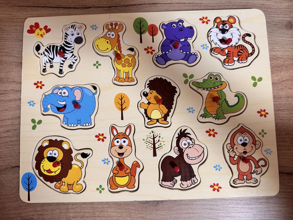 Дървени пъзели Goki и други