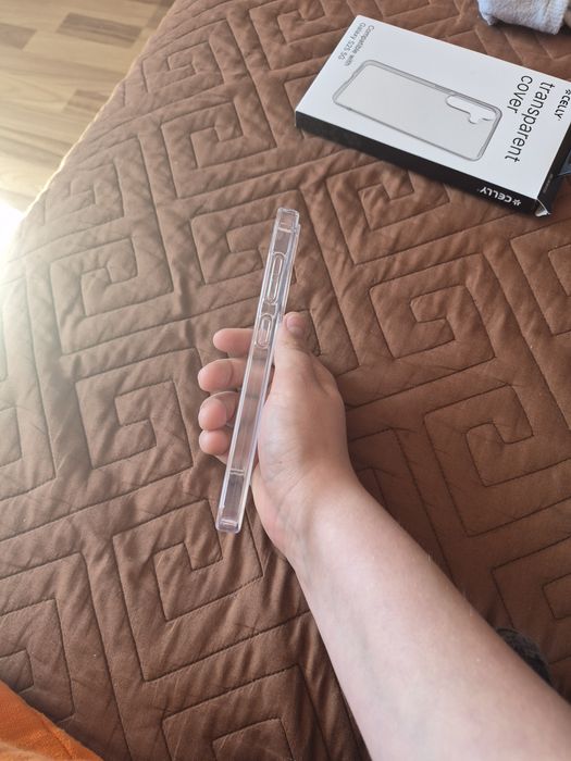 Vand husa pentru telefon samsung s 25 transparenta