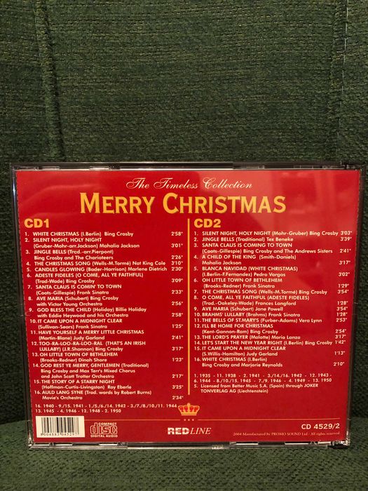 Set 2 CD melodii de Craciun - The Timeless Collection