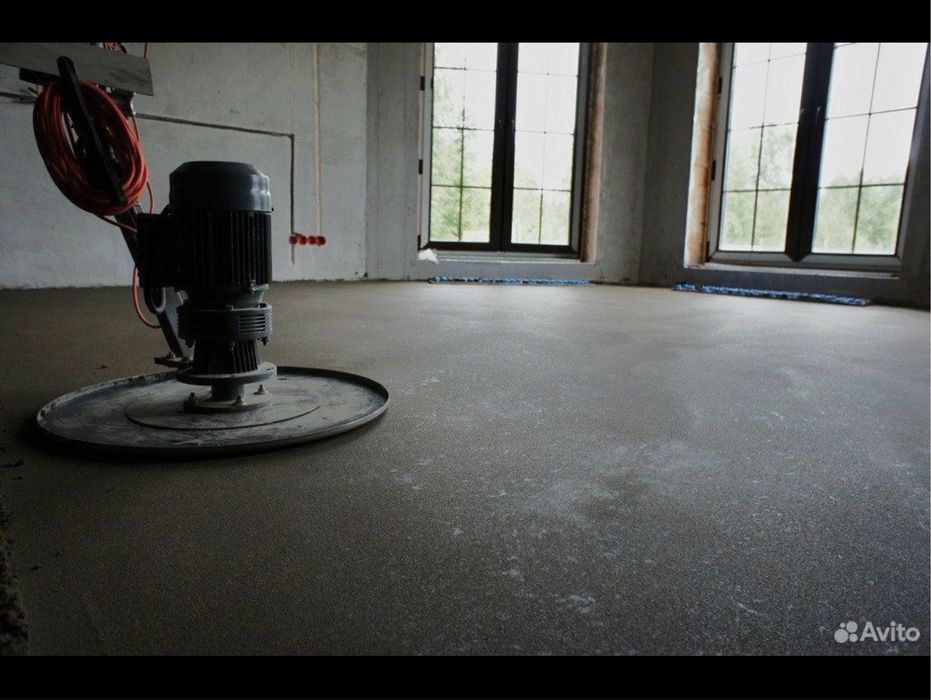 Стяжка,полусухая стяжка