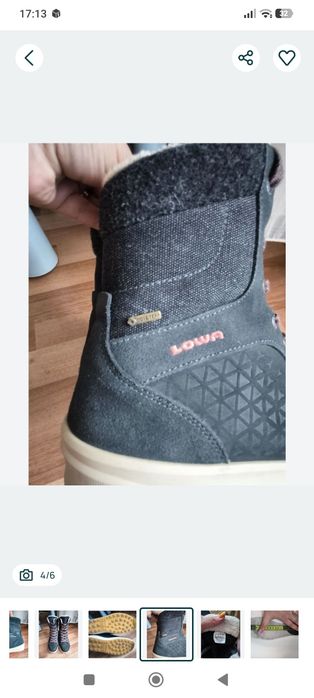 Ghete dama Lowa Fiss Gtx Mid 40