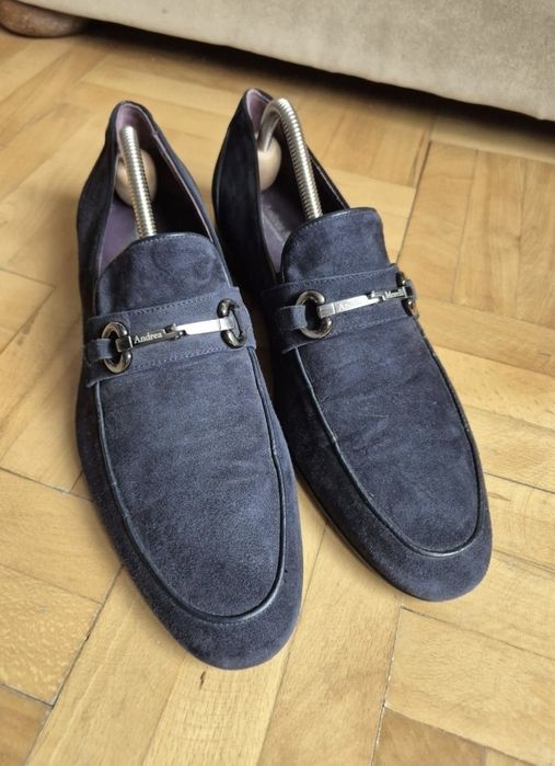 Mocasini de lux Andrea Morelli - Lucrați manual în Italia - 41