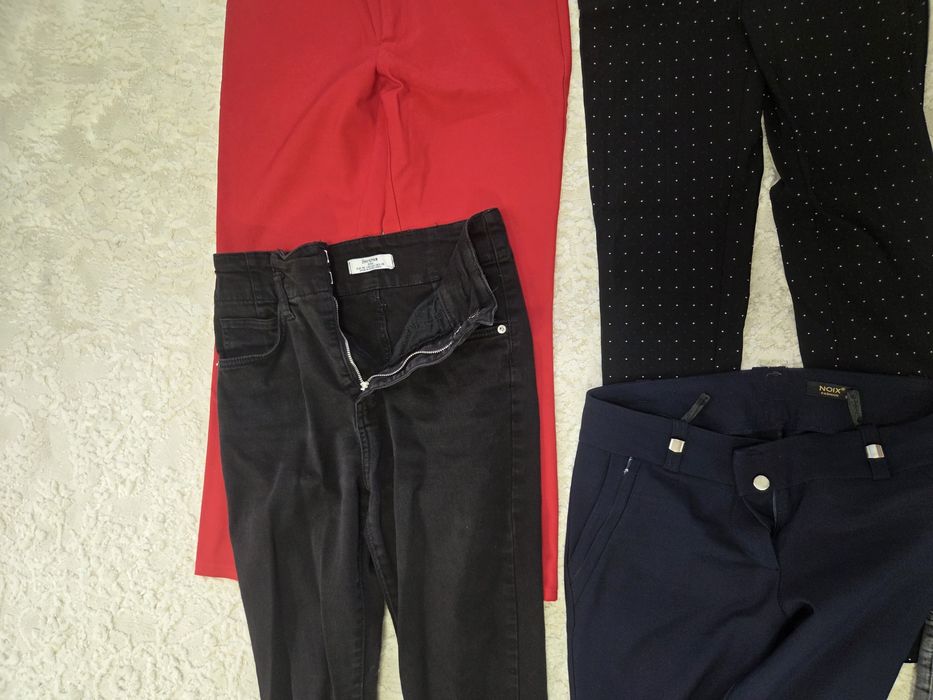 Lot pantaloni dama S-M,diferite marci,Zara,H&M,Brescha,Stradivarius