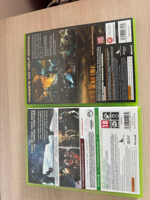 Dead Space Collection Xbox 360 — Dead Space + Dead Space 3, Originale, Complete