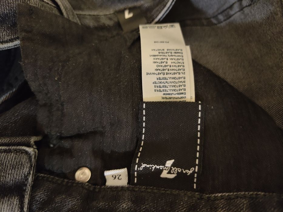 Blugi dama gri 7 for all Mankind, purtați o singura data