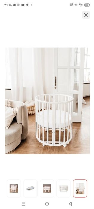 Детская кроватка