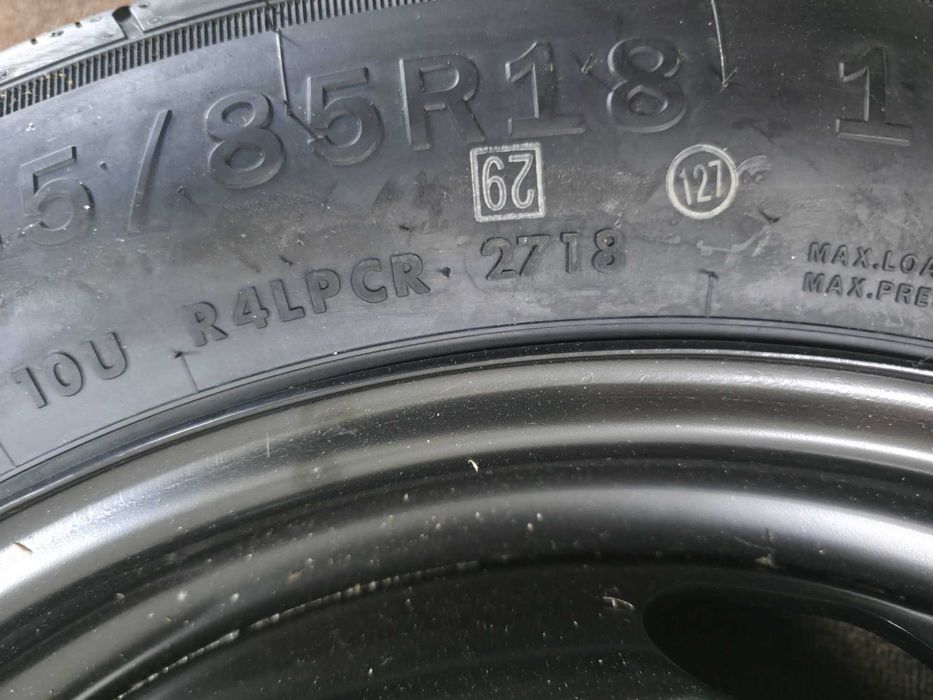 Roata Rezerva MICA SLIM 5x112 18'' - 145/85/18 OEM VW Tyron Tiguan / Skoda Kodiaq / Audi Q2 Q3 Q4 / Seat Tarraco NOUA !