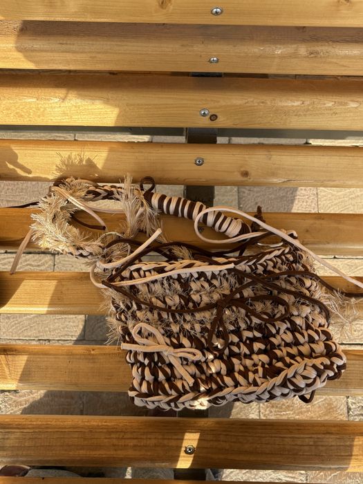 Вязаные сумки для лета