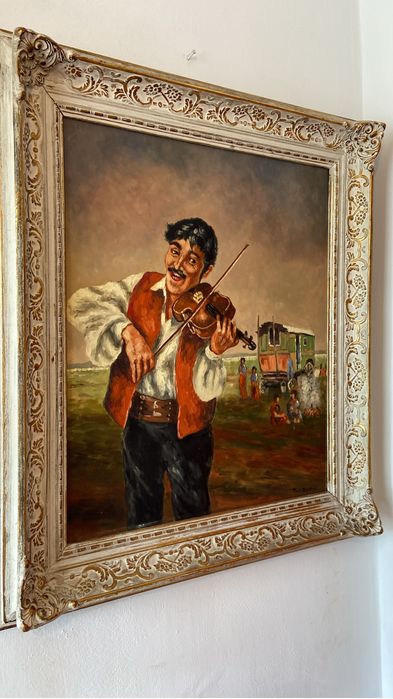 Tablou , ulei pe panza -78/68 cm