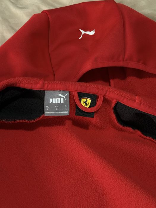 Оригинално Scuderia Ferrari 2023 Softshell Яке