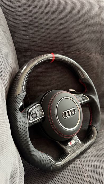 Карбонови волани за Ауди А6 А7 А8