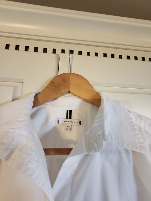 Camasa alba dama 34 XS femei Tommy Hilglfiger