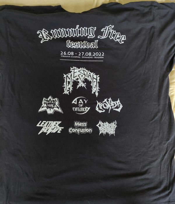 Тениски metal heavy black speed thrash death