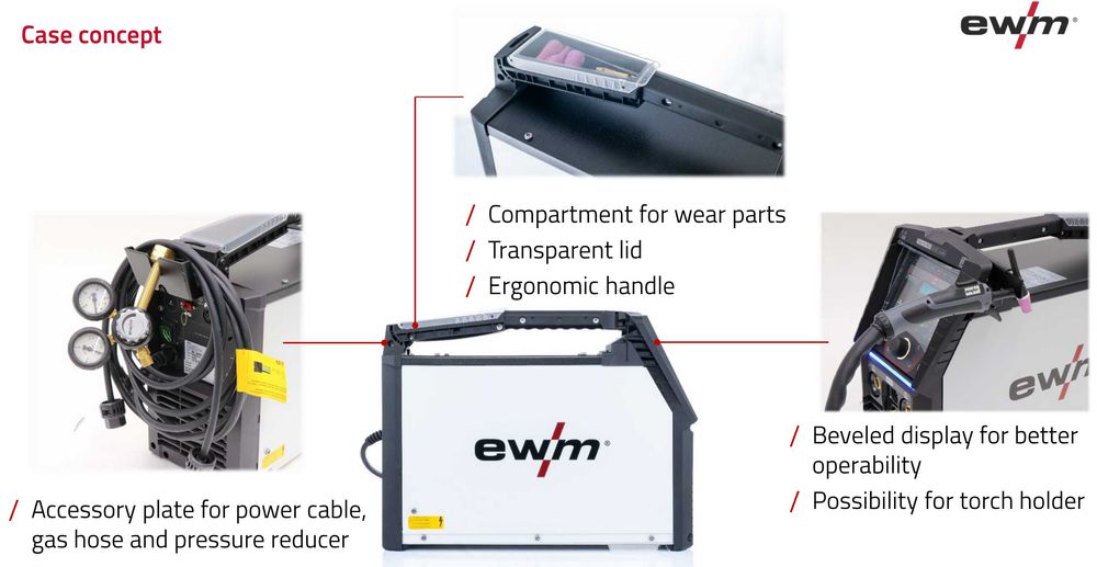 Заваръчен апарат, Аргон, AC/DC, EWM Tetrix XQ 230AC/DC