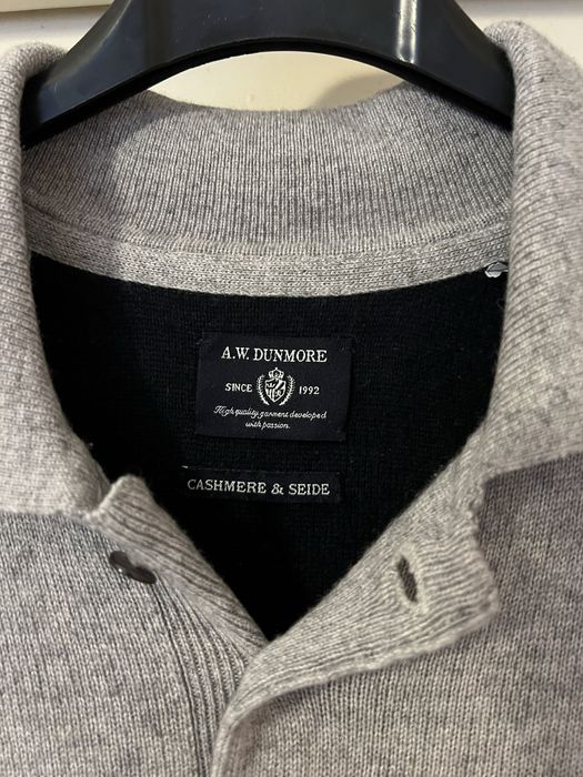Мъжки пуловер коприна и кашмир A.W.Dunmore