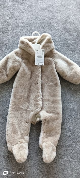 Combinezon pufos ZARA nou cu eticheta