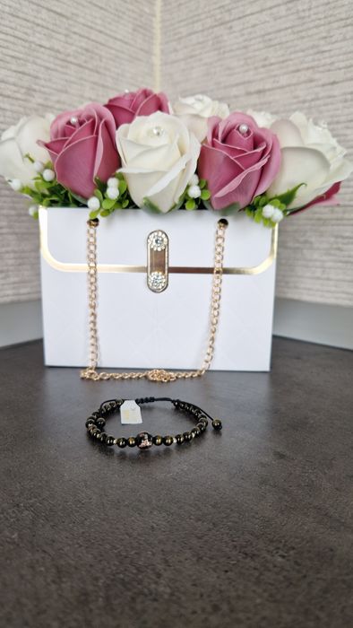 Brarari cu bilute din aur 14k