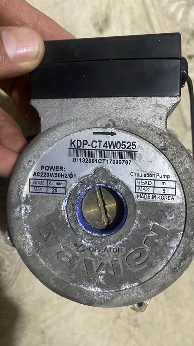 Насос газового котла Навиен