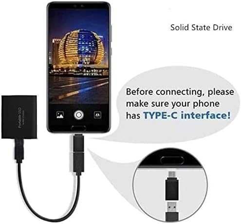 Външен диск 14TB SSD външен твърд диск USB-C USB 3.1