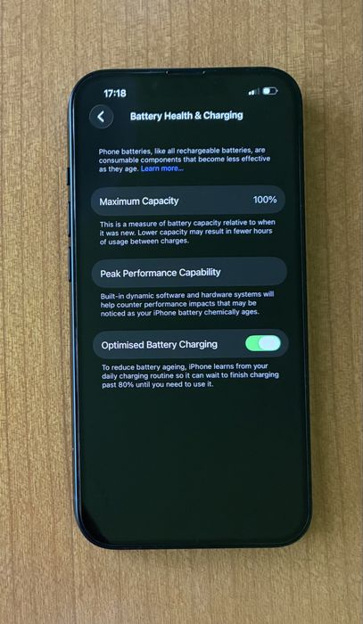 Iphone 13 128GB Black - 100% Battery