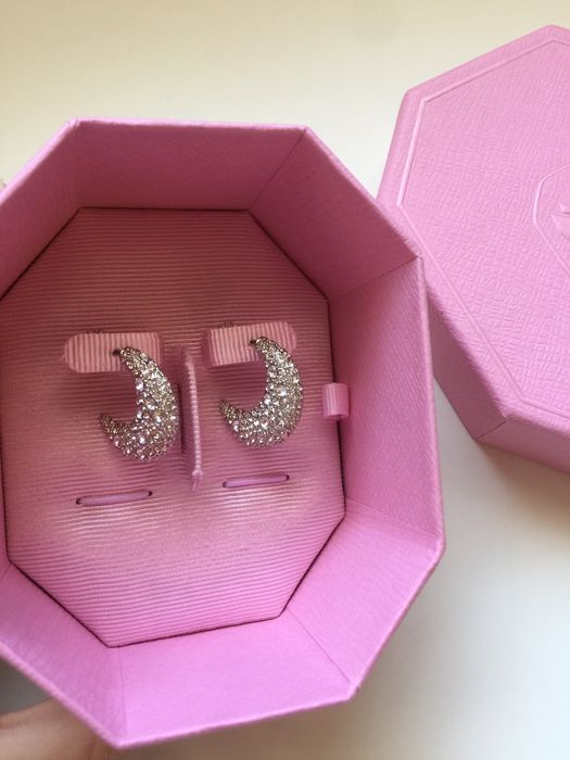 Swarovski Moon обици