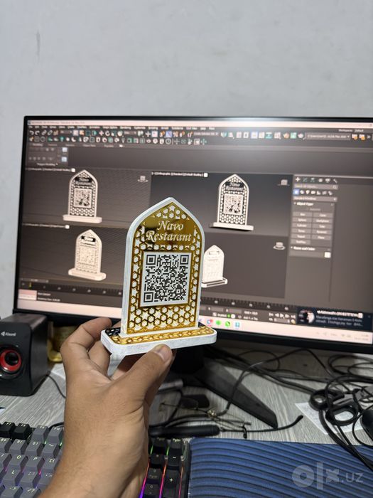 QR ko’d restoran uchun