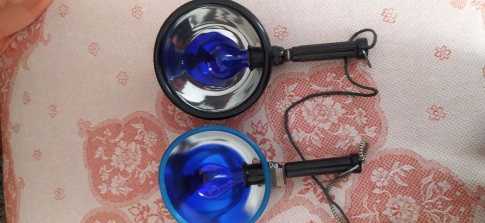 Советская синяя лампа