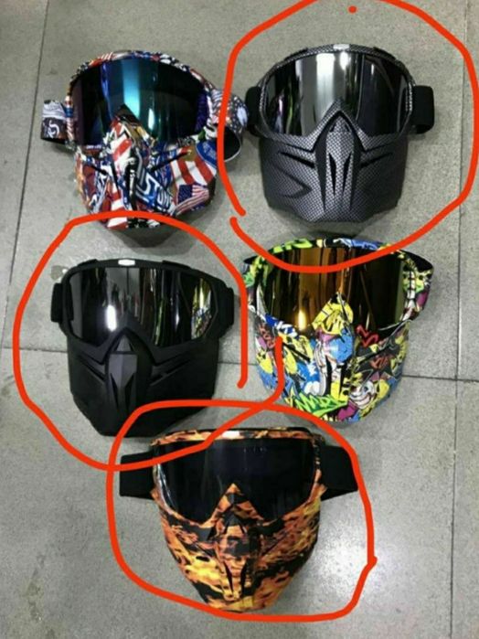 Маска мотоциклетная