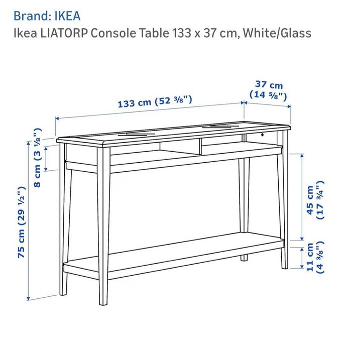 Конзолна маса IKEA Liatorp