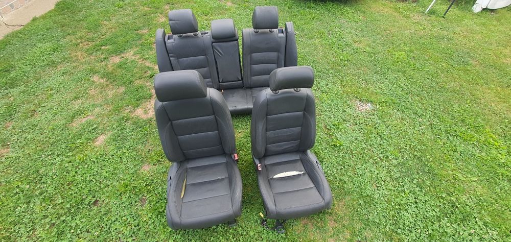 Scaune piele cu bancheta spate golf 5