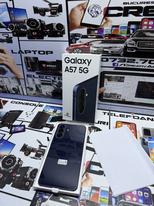 Samsung A57 5G / SIGILAT + FACTURA / CreativAmanet