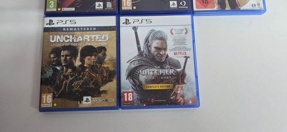 5 Игри за Playstation 5 / PS5 - 5 Броя Дискове Пакетна Цена