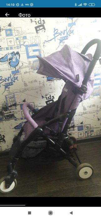 Прогулочная летняя коляска
