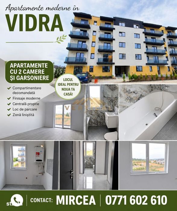 Vânzare Apartamente Cu 2 Camere – Berceni/Vidra — fotografia 1