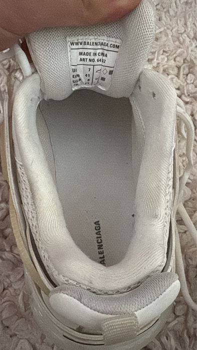 Balenciaga Track clear sole 41
