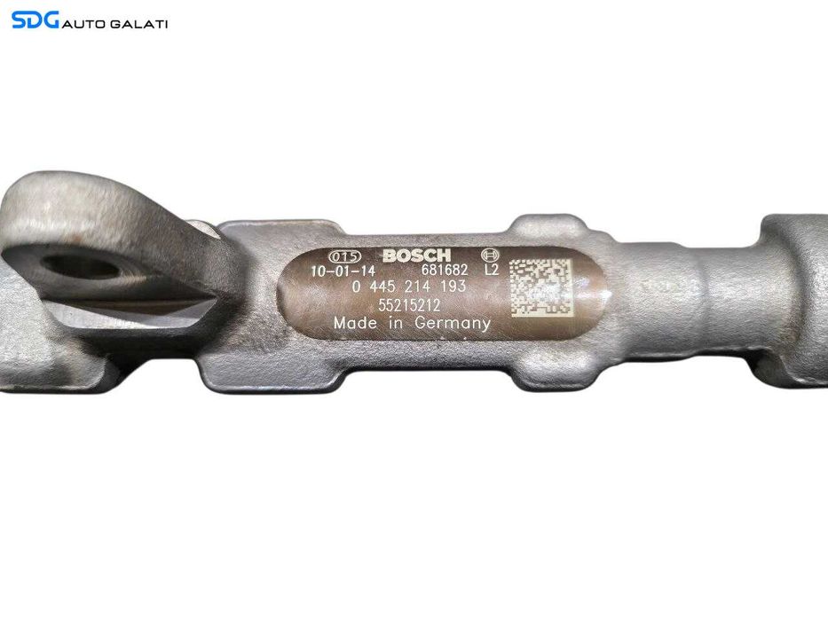 Rampa Injectoare Fiat Doblo 1.3 D Multijet 2010 - 2015 Cod 0445214193 55215212 [N4426]