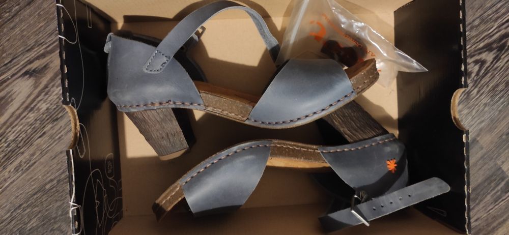 Дамски сандали естествена кожа ART, Paul Green, Edited