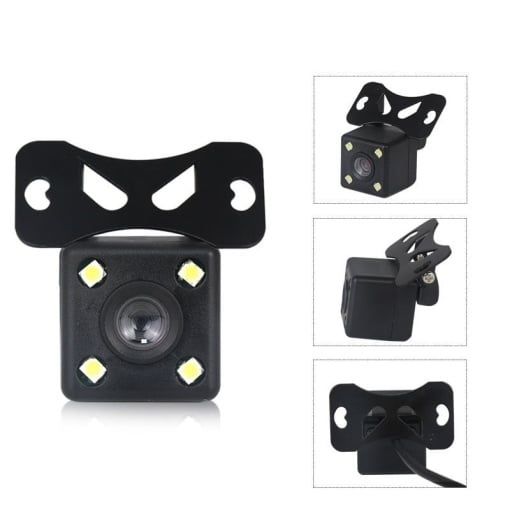 Camera marsarier auto cu 4 LED-uri