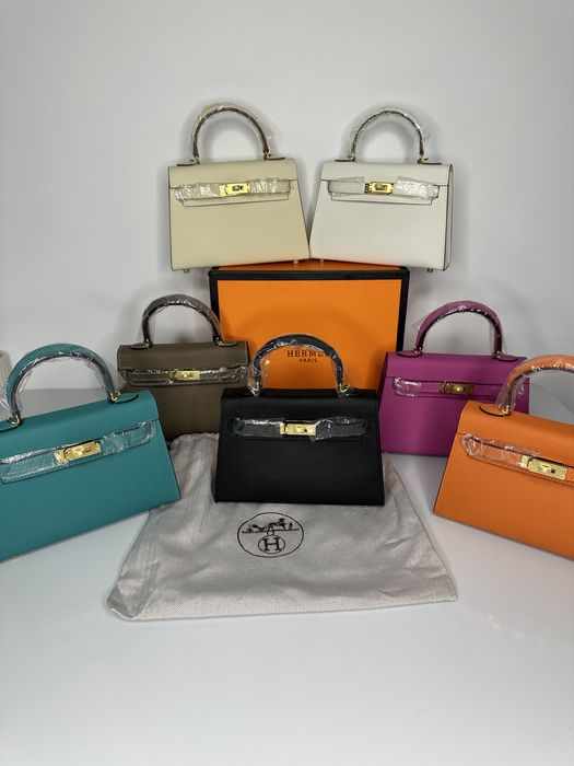 Geanta de lux HERMES Kelly mini 19  cm piele naturala 100% cadou c:112