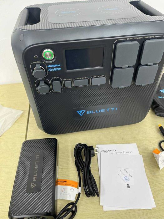Портативная зарядная электростанция Bluetti AC200MAX в наличии