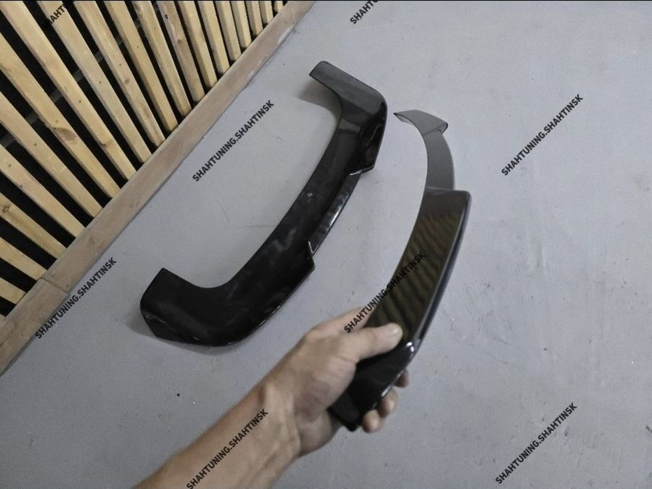 BMW E70 спойлер зубастик