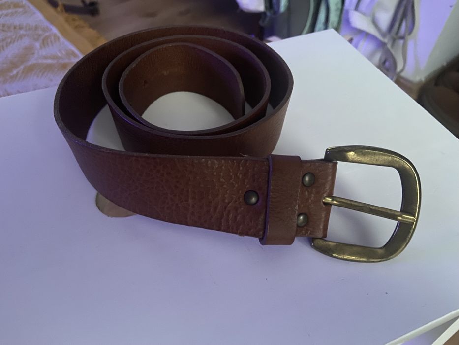 Кожени колани кафяв, черен Ralph Lauren, Calvin Klein